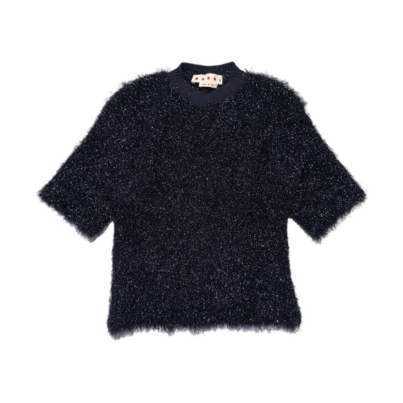 MARNI confetti furry glitter top - Picture 1 of 3